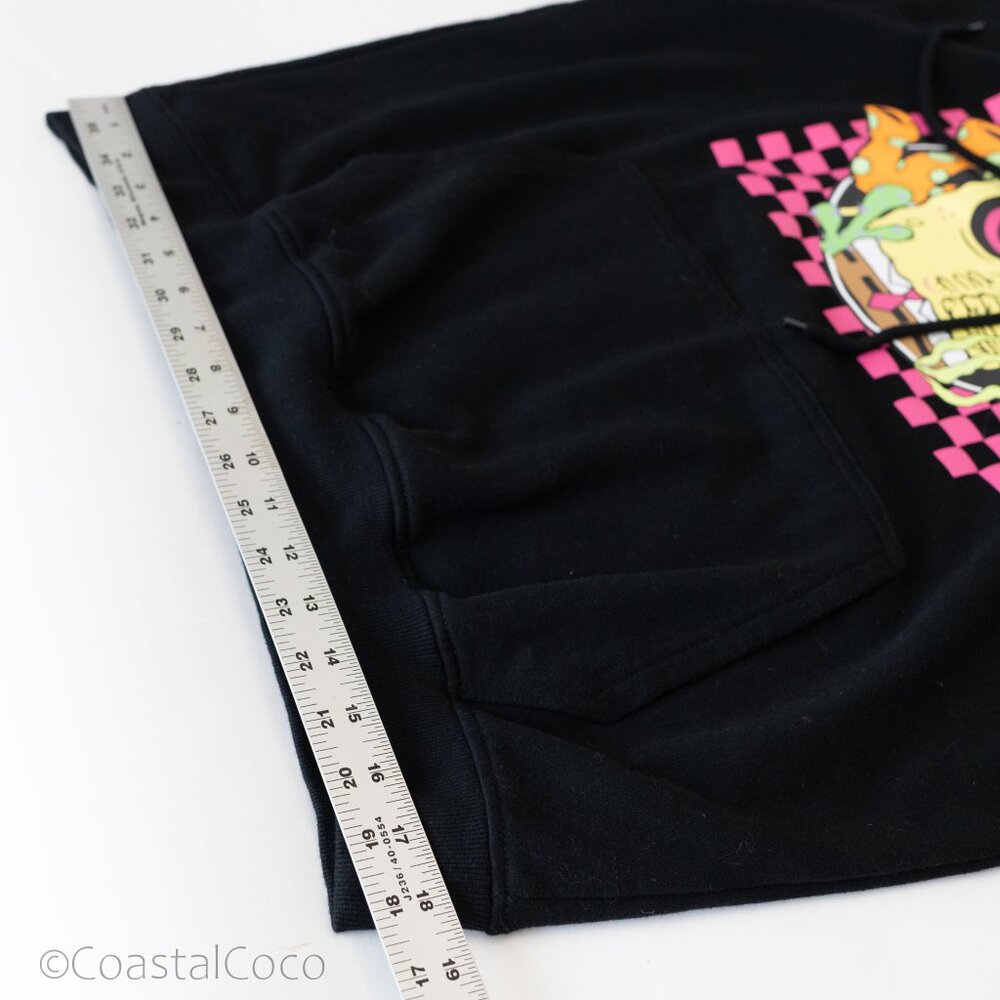 SpongeBob Squarepants Large Graphic Hoodie Sweatshirt Streetwear Trippy Skater - Picture 11 of 12